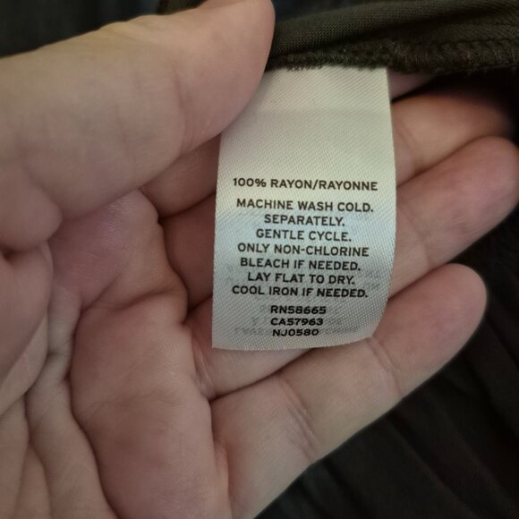 14th and Union ruffled cropped green jacket rayon feminine - Picture 3 of 5